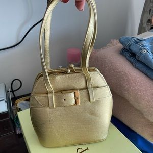Gold Donna Karan Bag